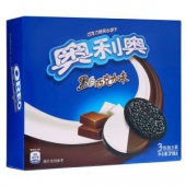 奥利奥 Oreo 夹心饼干 黑白巧克力味 318g*4件+凑单品