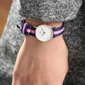 丹尼尔惠灵顿（Daniel Wellington） 0906DW 女式腕表*2件 施华洛世奇镶钻