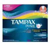 TAMPAX 丹碧丝 Pearl Plastic 珍珠塑管 卫生棉条 50条装（少量/常规/大量）