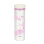 膳魔师（THERMOS） JNY-351 USS 樱花真空保温杯 350ml 最美外观