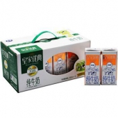 银桥 皇家优典纯牛奶250ml*12盒整箱装