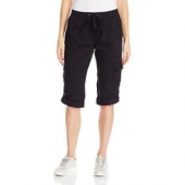 限M码：Calvin Klein Performance Convertible Crop 女士休闲七分裤