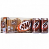 A&W爱德熊 乐啤露碳酸饮料 355ml*12罐