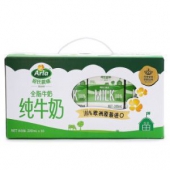 Arla 爱氏晨曦 全脂牛奶 200ml*10盒*8件
