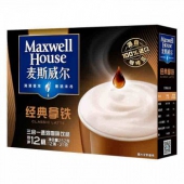 麦斯威尔经典拿铁咖啡12条 252克/盒*3