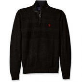 U.S. Polo Assn. 男士纯棉套头毛衣