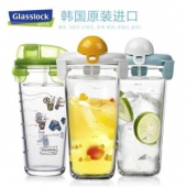 三光云彩 GlassLock 耐热透明随手杯 450ml 原装进口