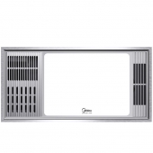美的（Midea） ZX21E1 大LED照明暖风浴霸 集成吊顶卫浴 多功能超导浴霸