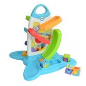 Fisher-Price 费雪 BFH57 奇趣积木玩耍墙  折129元（179,300-100）