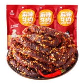 科尔沁 牛肉干零食组合 105*3袋