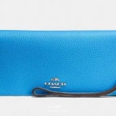 COACH 蔻驰 女款真皮钱包 $59.99 到手￥455