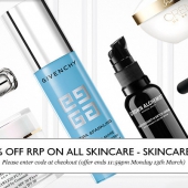 Escentual 春季大促全场护肤额外8折， 包括GIVENCHY、BAREMINERALS、CLARINS、Shiseido 等 可直邮中国