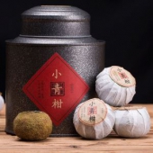 最近大热的桔普茶 正山王 小青柑 15个/50g 高端铁罐装
