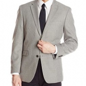 Tommy Hilfiger 男士格纹西装外套 转运到手约￥430