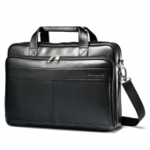 新秀丽（Samsonite） Leather Slim Brief 真皮男士公文包 做工优秀 质感出众