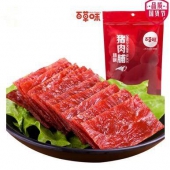 白菜价！限华北：百草味熟食 精制猪肉脯 200g