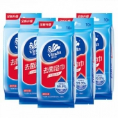 【女王节】维达 湿巾 去菌卫生 10片独立装*5包