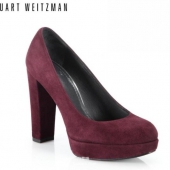Stuart Weitzman 斯图尔特韦茨曼 女士粗跟单鞋 2.5折$107.53 到手￥840
