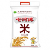 浙江 陕西福利：七河源 精制米 东北大米 5kg