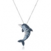 Amazon Collection 海豚吊坠项链 SMX0744SM318 *2条