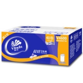 Vinda 维达卫生纸 超韧系列 无芯卷纸3层100g*40卷