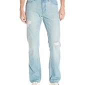 30W*30L！Calvin Klein Jeans Straight-Fit 男士修身直筒牛仔裤