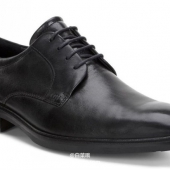 ECCO 爱步 伊利诺系列 男士真皮正装鞋 $129.99 到手￥995