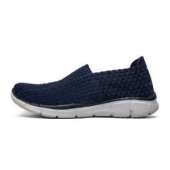 斯凯奇 skechers 51352C 17新款 男健步鞋 编织鞋面