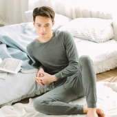 网易严选 男式咖啡碳+3℃保暖内衣