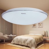 松下（Panasonic） HHLA1625CBW01 LED吸顶灯 银色装饰带19W