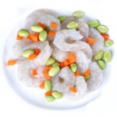 GUOLIAN 国联 冷冻翡翠生虾仁 1kg （156-198只）