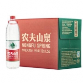 农夫山泉 饮用天然水 1.5L*12瓶 整箱