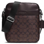 Coach 蔻驰 男款棕色单肩斜挎包 ￥800.5包邮（￥999.5-199）