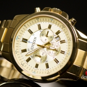 Citizen 西铁城 男士石英腕表 新低$85 直邮到手￥586