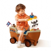 小泰克（little tikes） 622113M 游戏车海盗船 小孩学步锻炼