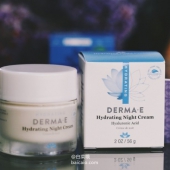 Derma e 德玛依 透明质酸保湿晚霜56g prime会员凑单免费直邮到手￥120