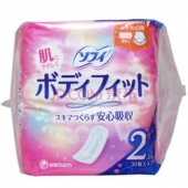8.7元/包！unicharm 尤妮佳 苏菲 干爽透气 日用卫生巾 21cm*30片*2包 17.47元（29.9元，199-100）