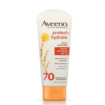 Aveeno 强效滋润无油 防晒乳 SPF70 85g*4件