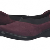 Clarks Everlay Eve Aubergine 女士休闲鞋