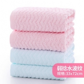 图强 全棉加厚加大毛巾 4条装