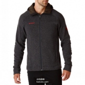 限尺码，Mammut 猛犸象 男士羊毛保暖夹克 带兜帽 三色 $70.37（$93.83 额外75折） 到手￥ 530