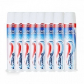 Aquafresh 真空按压直立式三色立体牙膏 100ml*8支*2套
