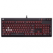 美商海盗船 Corsair STRAFE 惩戒者Cherry MX机械键盘 茶轴