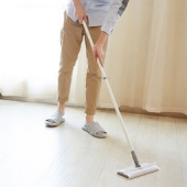 凑单品：网易严选 伸缩杆懒人拖把
