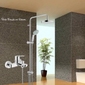 高仪（GROHE ）  现代型三出水淋浴柱套装花洒套装