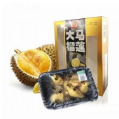 限地区：金记大马 猫山王榴莲肉 400g*2盒