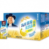 限华东：桂格（QUAKER）高纤燕麦乳 香蕉味(利乐)250毫升*8联包