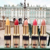 凑单！L'Oréal Paris 欧莱雅 纷泽琉金唇膏 24g