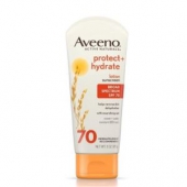 Aveeno 强效滋润无油 防晒乳 SPF70 85g*4件
