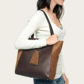 弗莱（FRYE）   Clara Hobo Suede单肩包